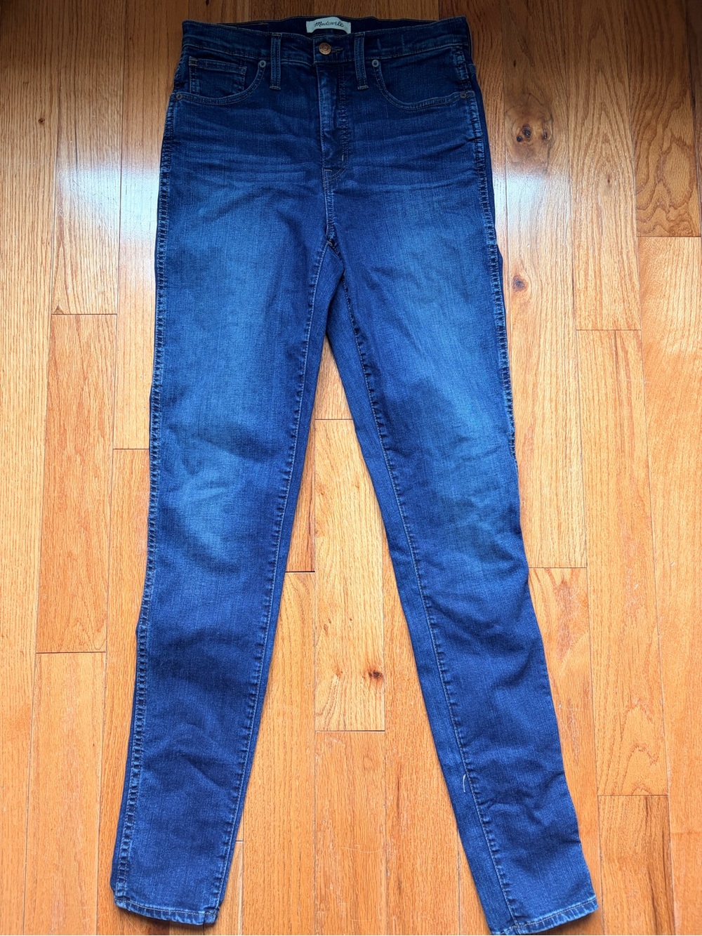 Madewell Indigo High-Rise Skinny Jeans